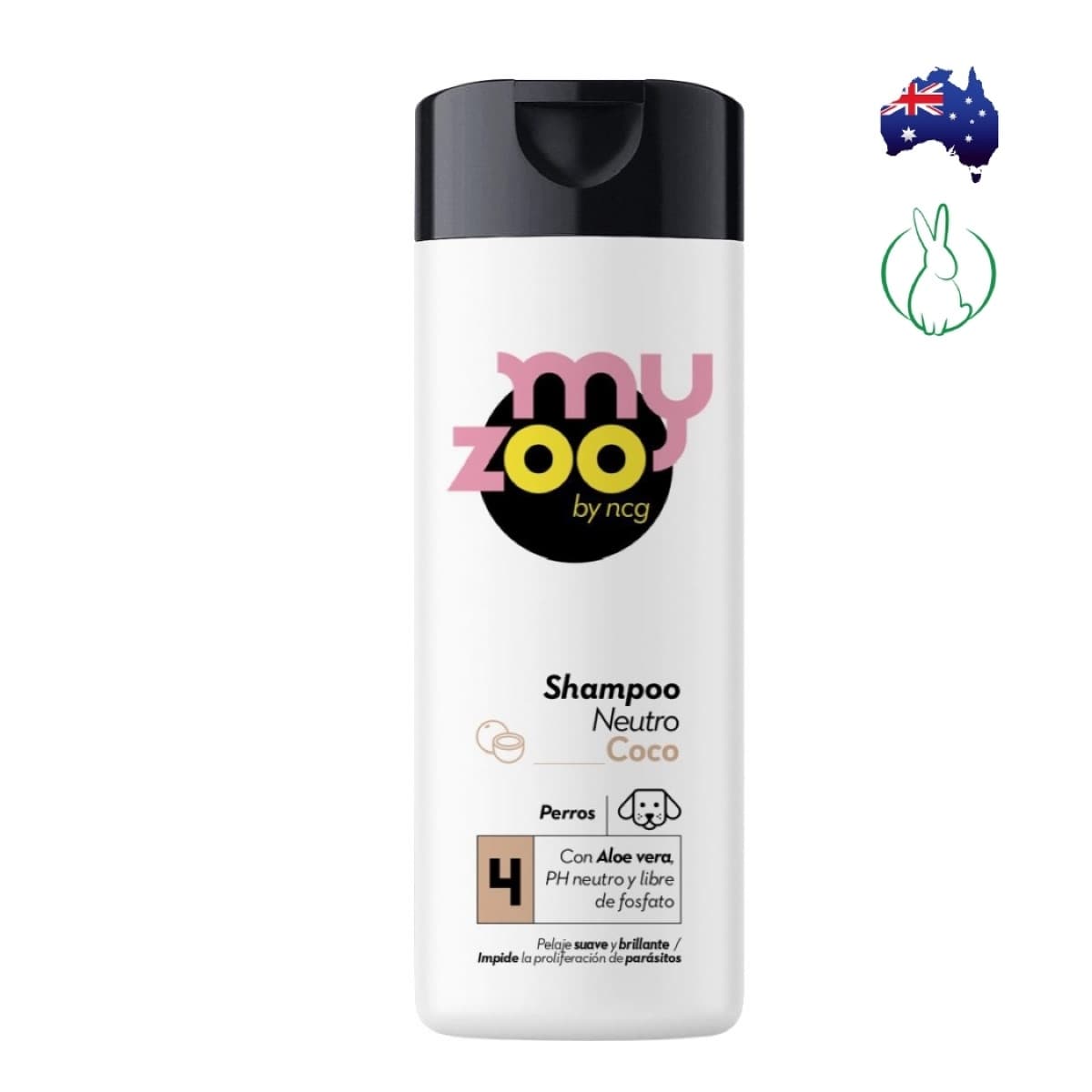 Shampoo Neutro Coco/Aloe Vera Perro